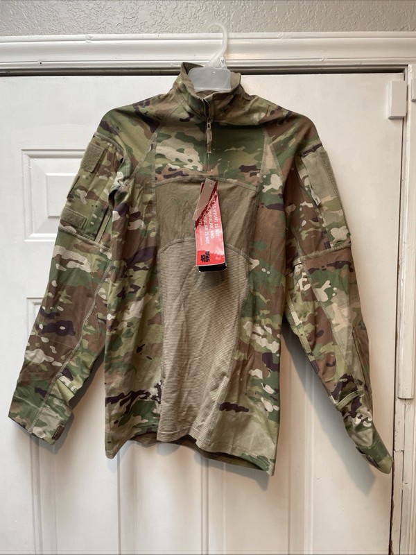 Army Advanced Combat Shirt Flame Resistant Mens Small 8415-01-642-0080 Free Ship