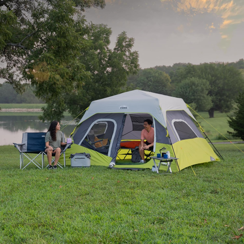 Instant Cabin Tents | Family Cabin Multi Room Pop up Tents Car Camping | Include - Picture 8 of 12