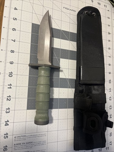 Phrobis Style Unmarked 9010 MFK CUK Sterile Field Combat Knife