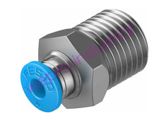FESTO QS-1/4-4 190644 Push-in Fitting New