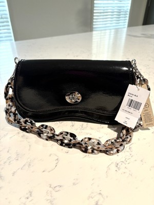 Coach Wavy Dinky In Crinkled Patent Coachtopia Leather