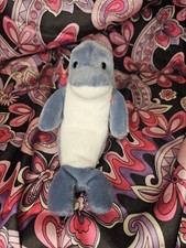 ECHO the Dolphin Fish ✨️ MWNMT near Mint ✨️ new TY Beanie Baby Plush 1996 VTG