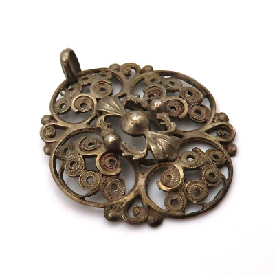 Wunderschöner Anhänger aus 800er Silber Graz Austria Silver Pendant Vintage *F