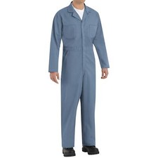 Red Kap Men's Twill Action Back Coverall Postman Blue 42