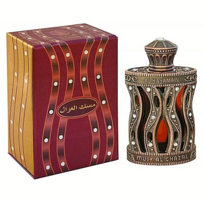 Musk Al Ghazal 30ml Parfümöl von Al Haramain - Moschus, Leder, Holz, Rose