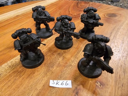 Warhammer 40k 40,000 Space Marines Tactical Squad Marines x5 Primed SK066