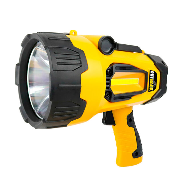 Spotlight Outback Rechargeable LED 10W Cree 1000Lumen Spot Light X Bright Torch Spotlight Outback Rechargeable LED 10W Cree 1000Lumen Spot Light X Bright Torch