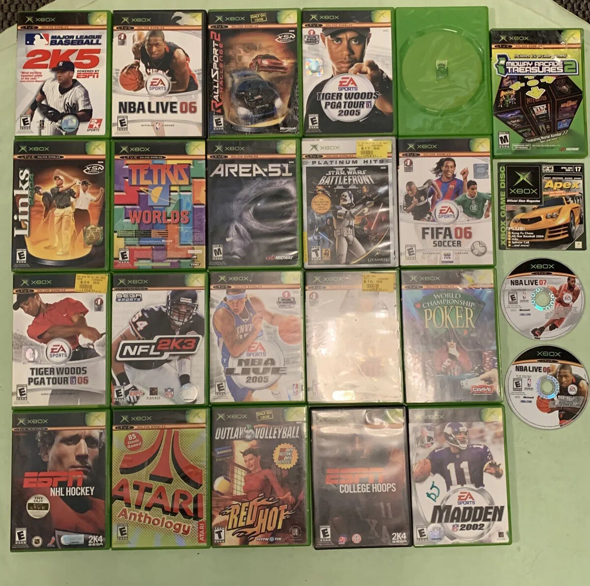 Lot of 24 Original Xbox One Video Games 10086640380