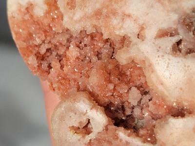 PINK Amethyst Flower Agate Crystal Sugar Druzy 