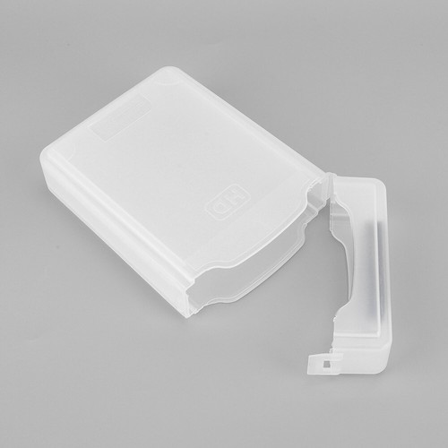 3.5 Inch IDE SATA HDD Hard Drive Disk Storage Box Plastic HDD Caddy Case(White) - Afbeelding 7 van 12