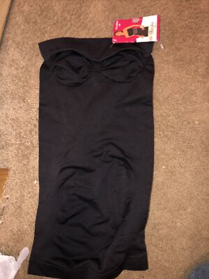 SLIMME BY Memoi Slip Shaper Women's SIZE S BLACK Full Control            --D7--
