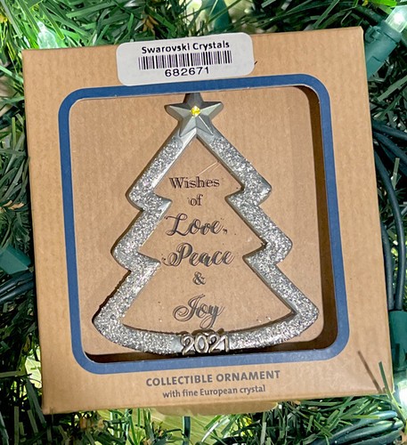 2021 Sparkle Christmas Tree Ornament 