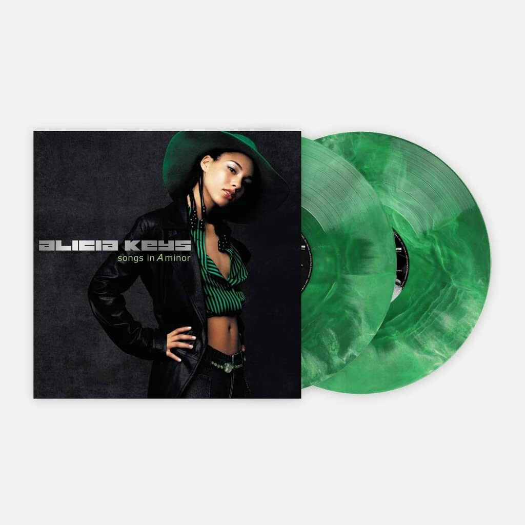 songs in a minor (green galaxy limited vinyl) - alicia keys #/2500