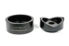 TEMCo THA113 2-1/2" Deep Draw Conduit Punch - Die for Hydraulic Knock Out Driver