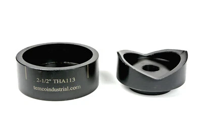 TEMCO INDUSTRIAL TEMCo THA113 2-1/2" Deep Draw Conduit Punch - Die for Hydraulic Knock Out Driver