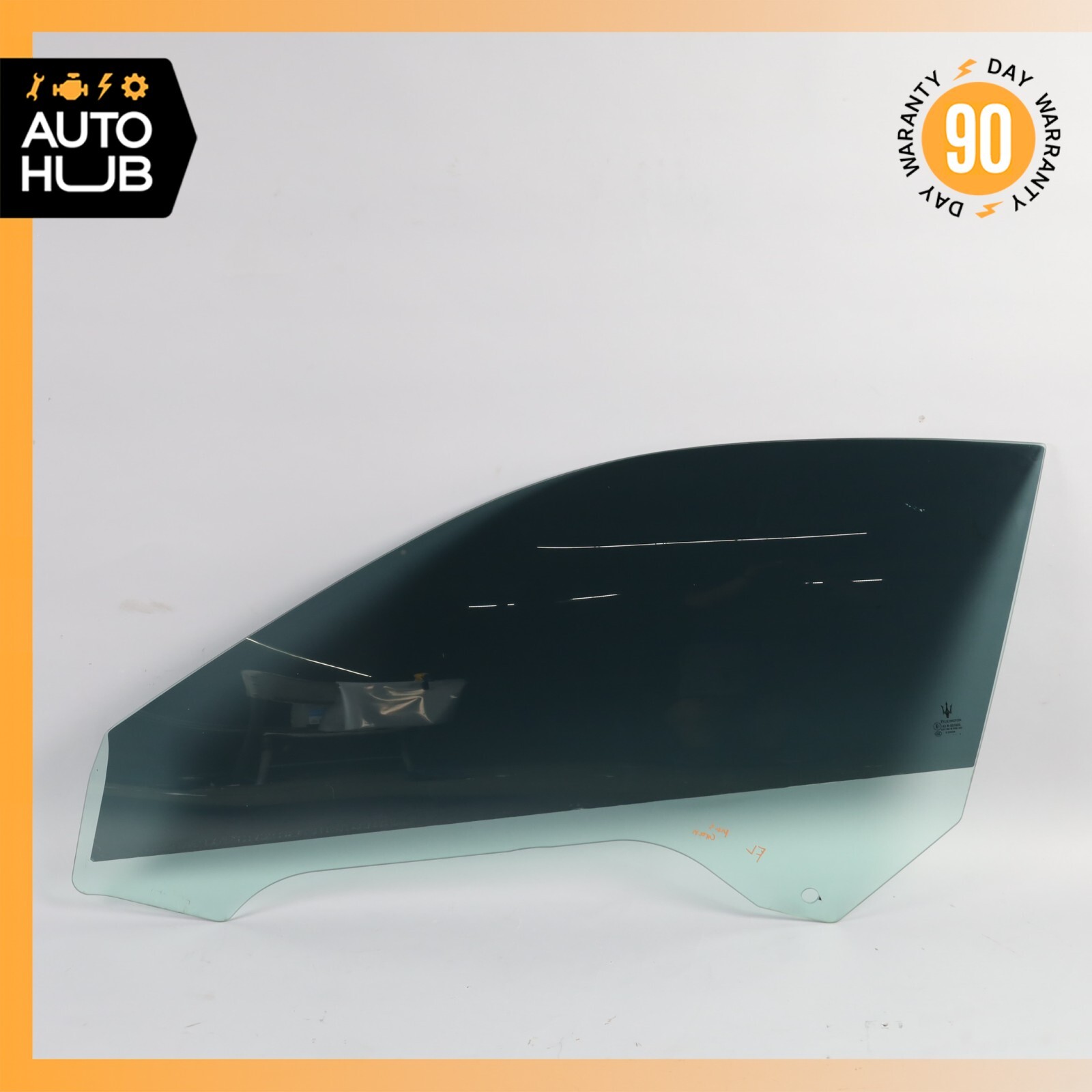 08-19 Maserati GranTurismo M145 Door Window Glass Front Left Driver Side OEM 61k