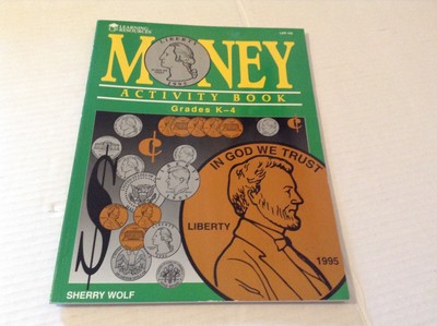 MONEY ACTIVITY BOOK BY LEARNING RESOURCES FOR GRADES K-4 FOR TEACHERS
