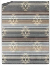 Northwest Yellowstone Silk Touch Sherpa Throw Blanket, 60" x 80", Western Ombre