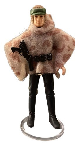 VINTAGE STAR WARS KENNER LUKE (ENDOR BATTLE PONCHO) ACTION FIGURE 3D Printed