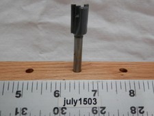 (1) NEW  Grizzly 1/2" D Hinge Mortising Carbide Tipped Router Bit Straight g2