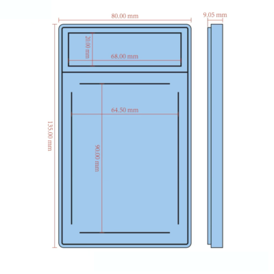Pro-Tec Accessories 5 Pack of One-Touch Magnetic Card Bottom Base Trading Card Stand Protector Card Sleeves Protector Case Base for Trading Card