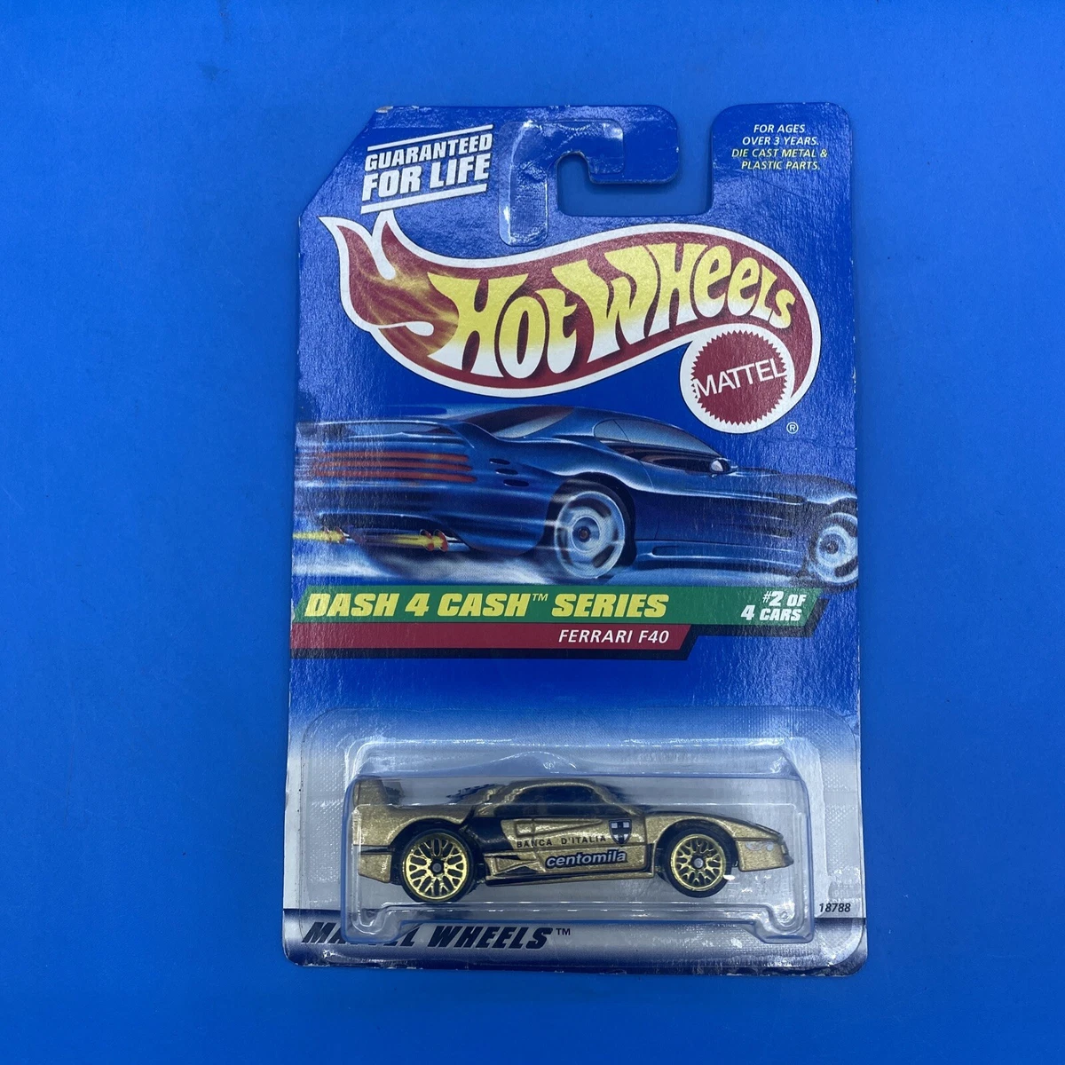 Hot wheels dash 4 cheap cash series ferrari f40