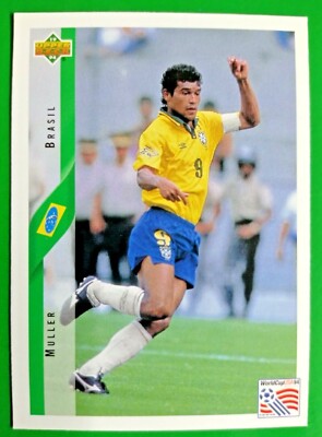 MULLER, BRASIL N.60 - WELTMEISTERSCHAFT USA 94 SAMMLERKARTE VON UPPER D.E.C.K.