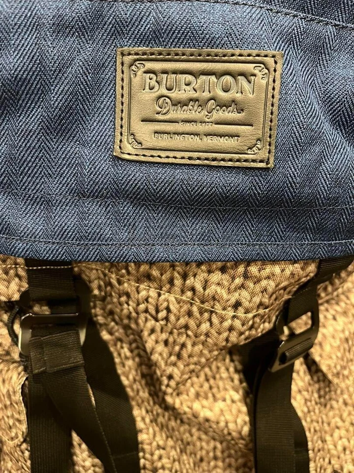 Mochila BURTON Grande Altura 52cm, Ancho 28cm, Profundidad 15cm Japón Genuino - Imagen 2 de 4