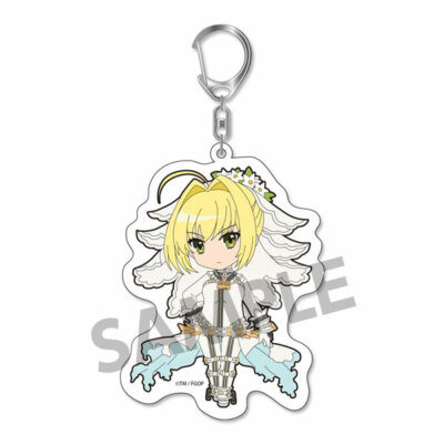 Pic-Lil! Fate/Grand Order Trading Acrylic Keychain 3 Saber Bride