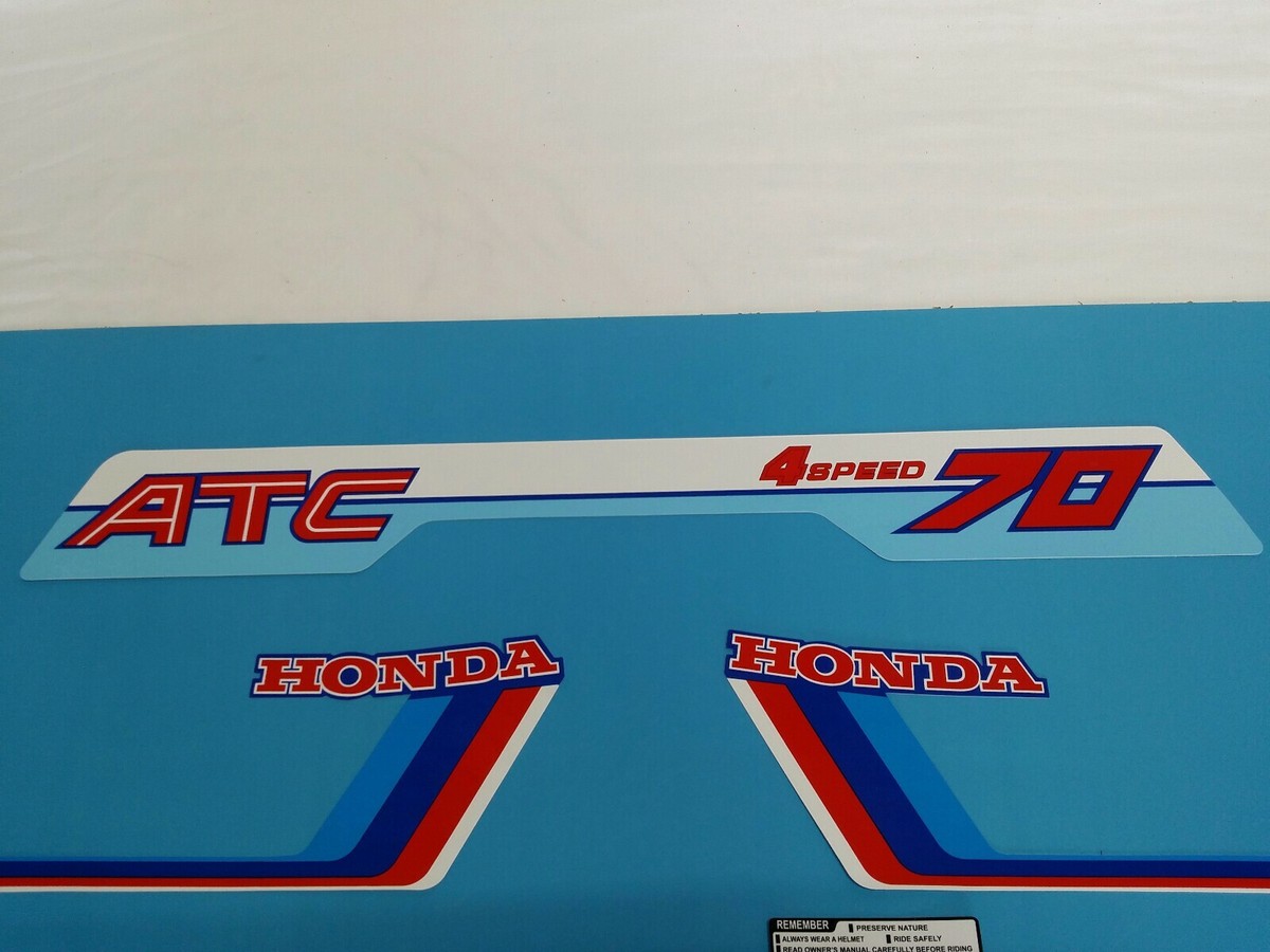 HONDA ATC70 1983 DECAL GRAPHIC SET (#*-H62) | eBay