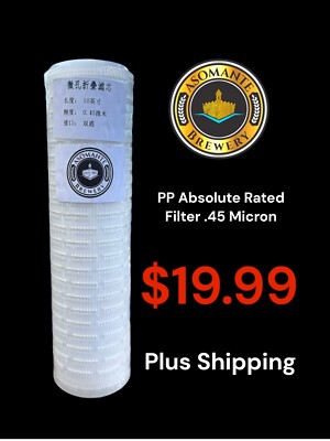 PP Absolute Rated Beer Filter