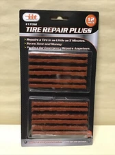 Tire Repair Plugs Emergency Tire Repair Refill Set 17092 (12 Plugs)