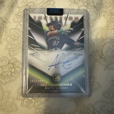 2023 Bowman Inception Axel Sanchez On Card Auto /399 Seattle Mariners #BPA-ASZ