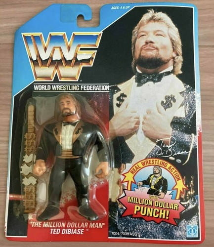 WWF Hasbro Series 1 Million Dollar Man Ted Dibiase...