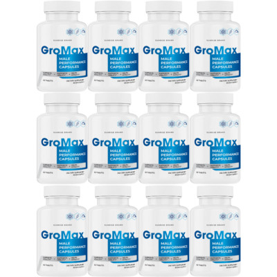 Gro Max Male Performance Capsules - 12 Pack