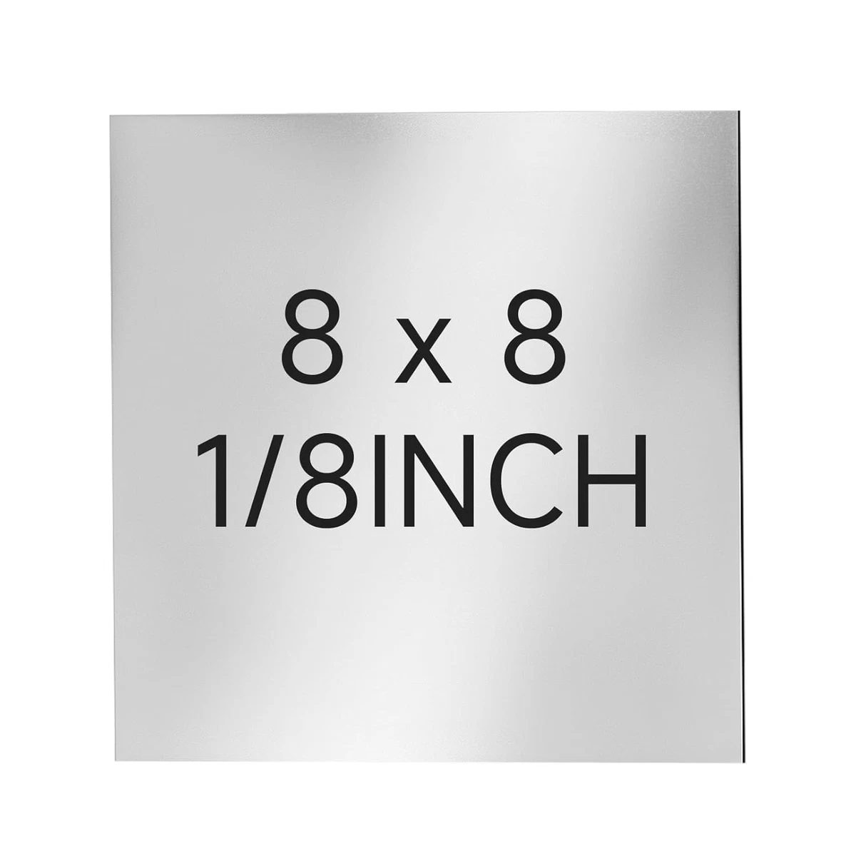 Photect 2 Pcs 304 Stainless Steel Sheets 16 Gauge 0 06 Thickness X 8 Width X 8 Length 304 Stainless Steel Metal Plate Brushed Finish For Industry Machinery Diy Engineer Home Decoration - View #3