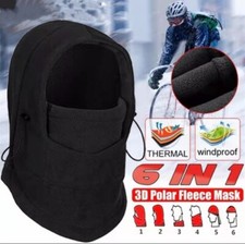 Passamontagna Multifunzionale Maschera Antivento Unisex Sport Inverno all'aperto