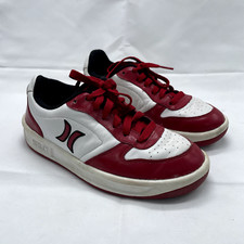 Y2K Vintage Hurley Sneakers Shoes Womens 6 3.5 36 Low Top Skater Grunge Emo Punk