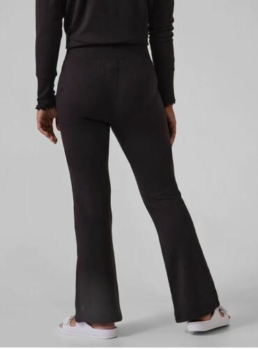 NWT Athleta Girl Kickin ' It Flare Pant Size XXL/16 Color Black - Picture 3 of 4