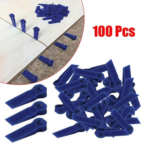 100Pcs Plastic Tile Spacers reusable positioning Clips Wall Flooring Tiling Tool - 第 18/23 張圖片
