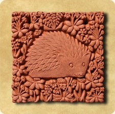 Garden & Park Hedgehog Beautiful Art Hand Crafts Animal Decorative Wall Tile