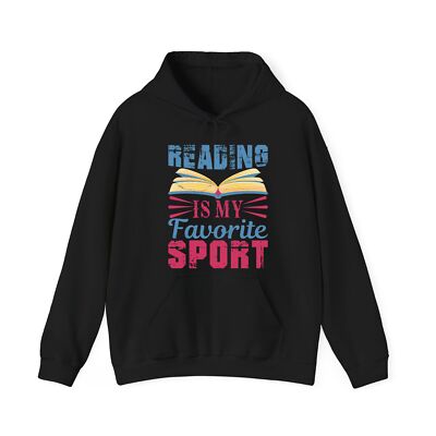 Lesen ist mein Lieblingssport Hoodie, Bibliophiler Liebhaber, Leseleidenschaft Kapuze