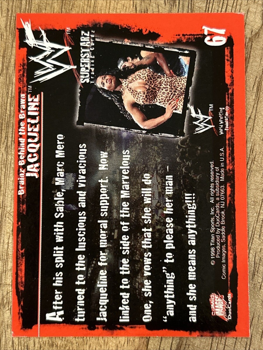 1998 Comic Images WWF Superstarz #67 Jacqueline | eBay