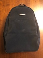 Ledermoda Small Black Zipper Pocket Inside Backpack