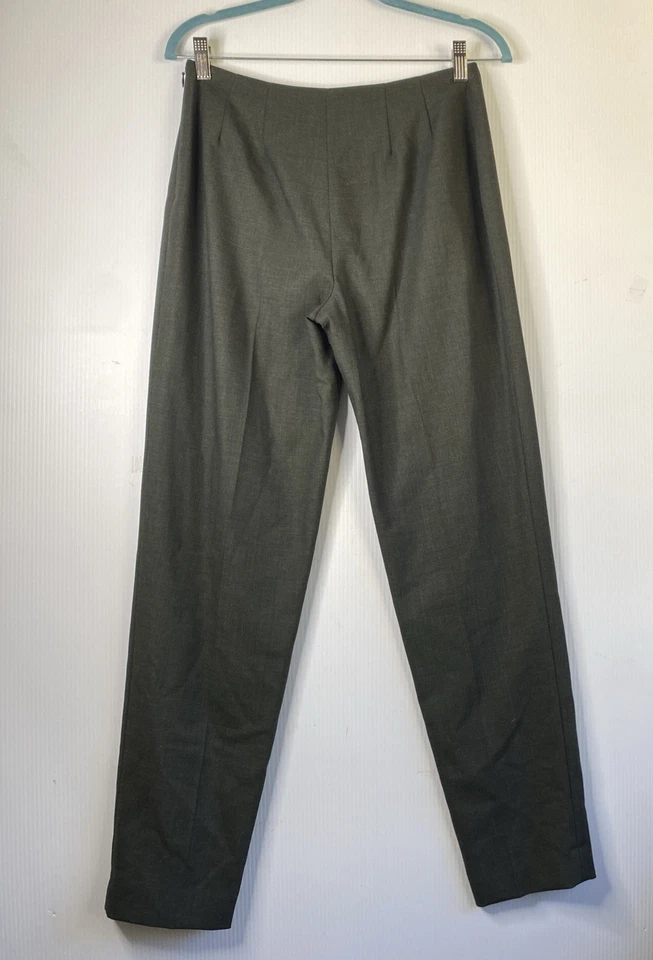 Ann Taylor Pant Suit Size 6 Zip Close Jacket Lined Straight Leg Hi Rise Pant NWT - Image 4 of 4