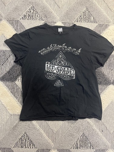 T-shirt Motorhead Ace Of Spades - Taille M - Rare - Occasion Très Bon État