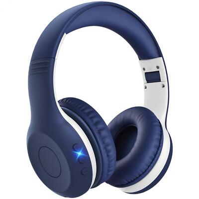 WIRELESS HEADPHONES FOLDABLE HEADSET W MIC HANDS-FREE EARPHONES OVER for PHONES