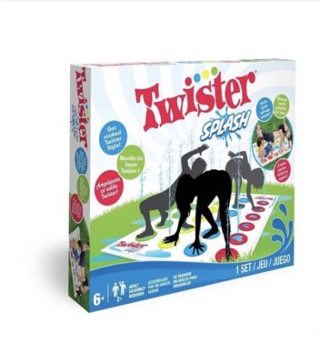 Hasbro Twister Splash Water Game for Kids   Backyard Sprinkler Outdoor Age 6+