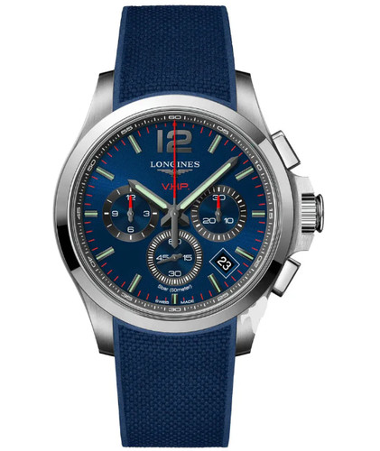 Longines Conquest V.H.P. Blue Men's Watch - L3.717.4.96.9