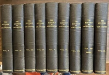 History of Our Country in NINE Volumes Complete Book Set Edward Ellis 1919 *LN